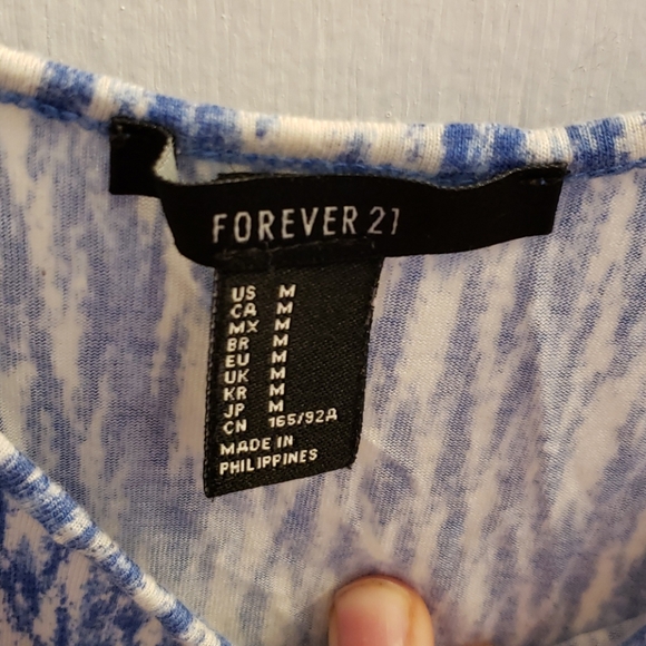 Printed crop top tank - Picture 2 of 3